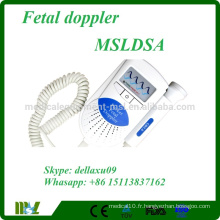 Appareil échappé Fetal Doppler abordable pour bébé Sound MSLDSA-A